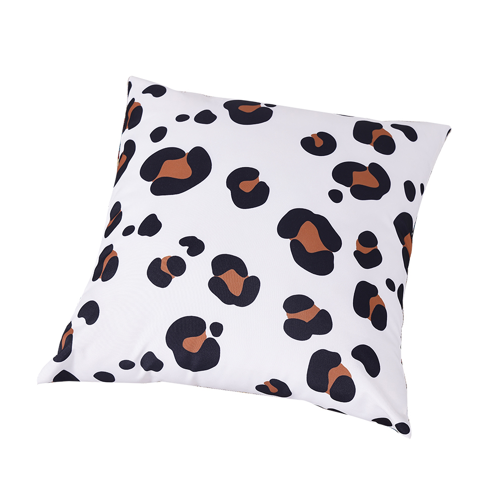 Animal Leopard Print Texture Rectangular Pillow Set